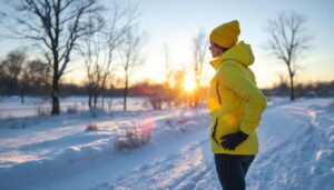 How to avoid an injury when exercising outdoors this winter