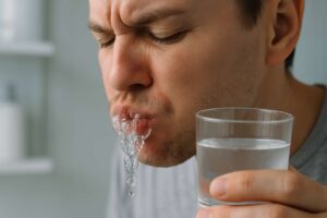 The salt water rinse that whitens teeth naturally : how mild abrasion removes surface stains
