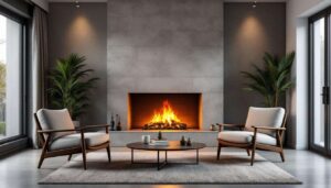 You can upgrade your fireplace in just 2 simple steps, without major renovation work
