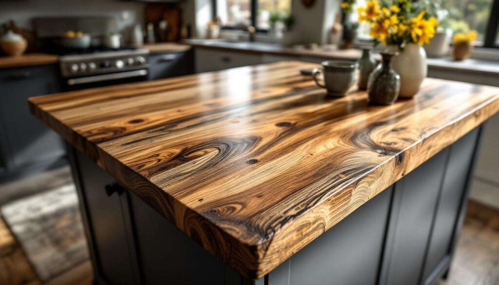 He turns an old table into a stylish, solid countertop: the quick method smart DIYers love