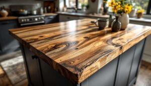 He turns an old table into a stylish, solid countertop: the quick method smart DIYers love